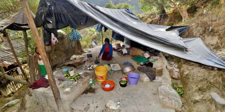 Foto: Luis Alberto Cruz // Ante los bajos ingresos, familias de al menos 11 municipios de Oaxaca sobreviven con 42 pesos diarios.