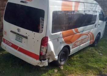 Afortunadamente, las cuatro pasajeras resultaron ilesas.