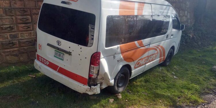 Afortunadamente, las cuatro pasajeras resultaron ilesas.