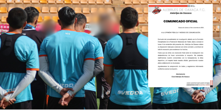 ¡Alebrijes fija su postura ante investigación por probables ‘ilícitos’ en temas de apuestas!