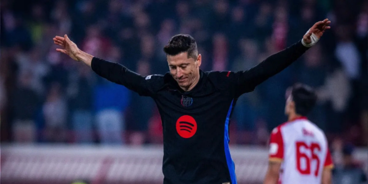 ¡Barcelona ahora golea al Estrella Roja de Belgrado!