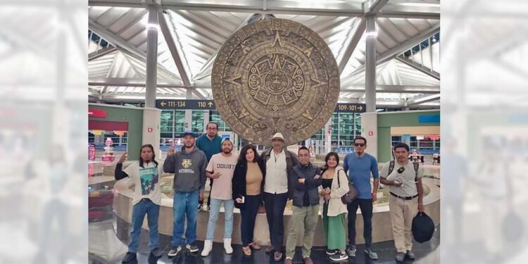 Delegación de México saliendo desde el aeropuerto Felipe Ángeles para República Dominicana.