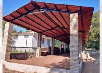 El barrio El Llano invirtió el recurso económico en obras de beneficio social.