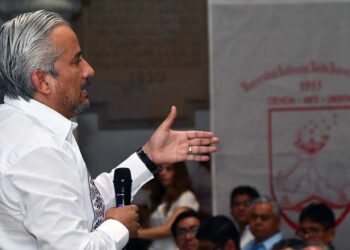 Foto: Archivo El Imparcial // Cristian Carreño López, rector de la UABJO, confía en que la Universidad recibirá un presupuesto mayor a los mil 400 millones de pesos para 2025.