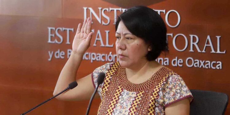 Foto: Luis Alberto Cruz // Elizabeth Sánchez González, consejera presidenta del IEEPCO, solicitará ampliación presupuestal para elección de jueces y magistrados en 2025.