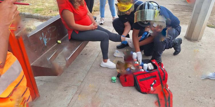 El accidente sucedió cuando circulaban por el bulevar Paseo Internacional.