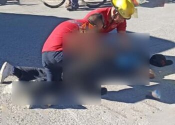 El afectado presentaba lesiones a la altura del codo, manos, y contusión de cráneo.