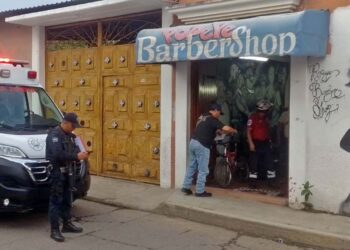 El barbero de 35 años de edad fue ejecutado en el interior de su negocio.