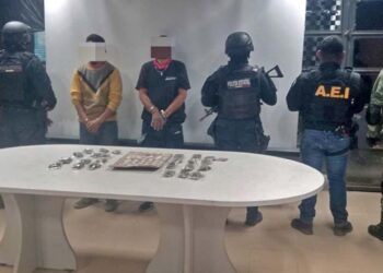 El cateo se realizó en un domicilio ubicado en la colonia Altavista de Juárez.