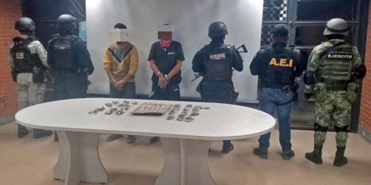 El cateo se realizó en un domicilio ubicado en la colonia Altavista de Juárez.