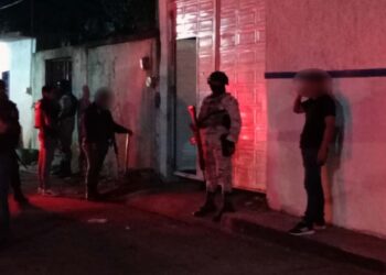 El despliegue incluyó personal de la SSPC, Sedena, Semar, Guardia Nacional y FGEO.