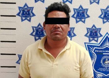 El detenido dijo llamarse Pablo G. L., de 40 años de edad.