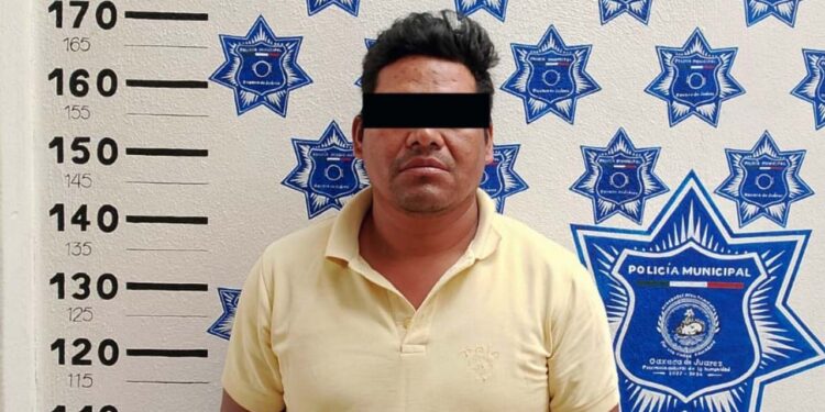El detenido dijo llamarse Pablo G. L., de 40 años de edad.