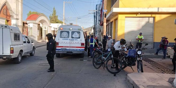 El hecho ocurrió de la colonia Centro en Huajuapan.