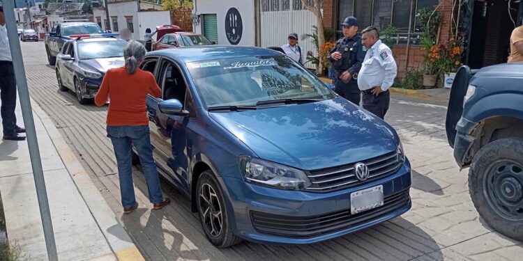 El vehículo fue detectado por el Arco de Seguridad Norte II.