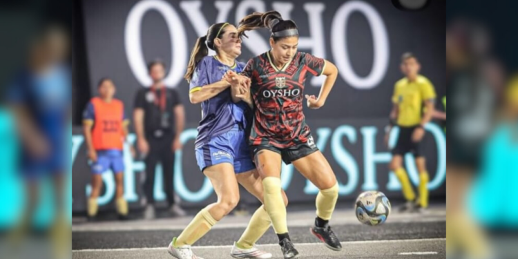 ¡ORGULLO OAXAQUEÑO! Eleisa Santos debutó en la Queens League