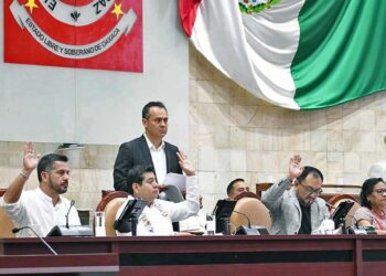 Foto: Congreso de Oaxaca // En sesión virtual, el Congreso de Oaxaca avaló la reforma de la supremacía constitucional enviada por la Cámara de Diputados local.