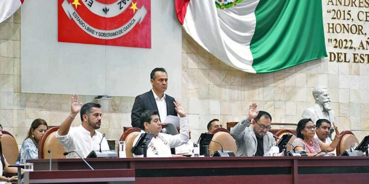Foto: Congreso de Oaxaca // En sesión virtual, el Congreso de Oaxaca avaló la reforma de la supremacía constitucional enviada por la Cámara de Diputados local.