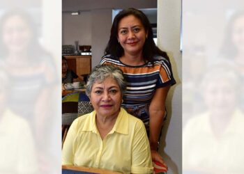 Foto: Rubén Morales // Graciela Hernández y su hija Lilí Montero.