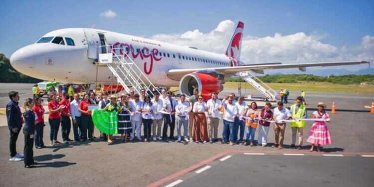 Foto: Gobierno de Oaxaca // Hay 7 vuelos semanales de ciudades de Canadá y Estados Unidos.