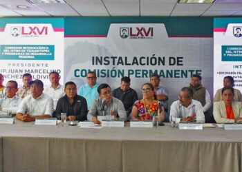 Foto: Congreso de Oaxaca // Instalación de la Comisión Permanente del Corredor Interoceánico del Istmo de Tehuantepec.