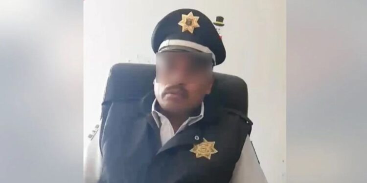 VIDEO | ¡De un disparo se quita la vida el director de Seguridad de Texcaltitlán, antes de ser detenido!