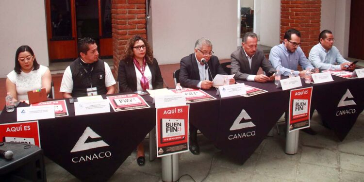 Foto: Adrián Gaytán // La Canaco-Servytur anuncia el "El Buen Fin" que se realizará del 15 al 18 de noviembre.