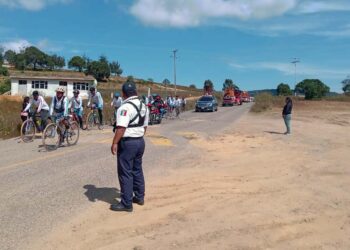 La Policía Vial Estatal estará abanderando las peregrinaciones.