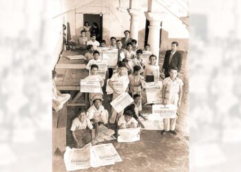 Foto: Archivo El Imparcial // Los voceadores hoy como hace 73 años, listos para salir a las calles a poner en sus manos la edición del día del EL IMPARCIAL, El Mejor diario de Oaxaca.