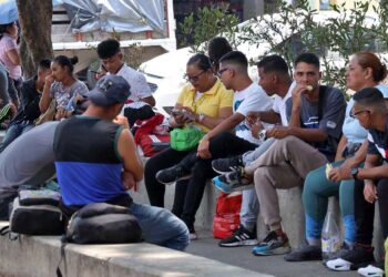 Foto: Luis Alberto Cruz // Miles de migrantes siguen transitando por territorio oaxaqueño.
