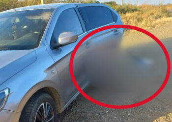 Hallan cadáver de un hombre tirado junto a auto en Juchitán