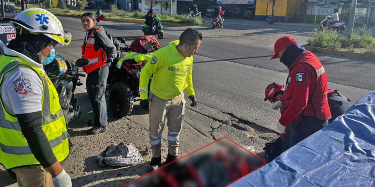 No se ha informado sobre las circunstancias que llevaron a la caída de la mujer.