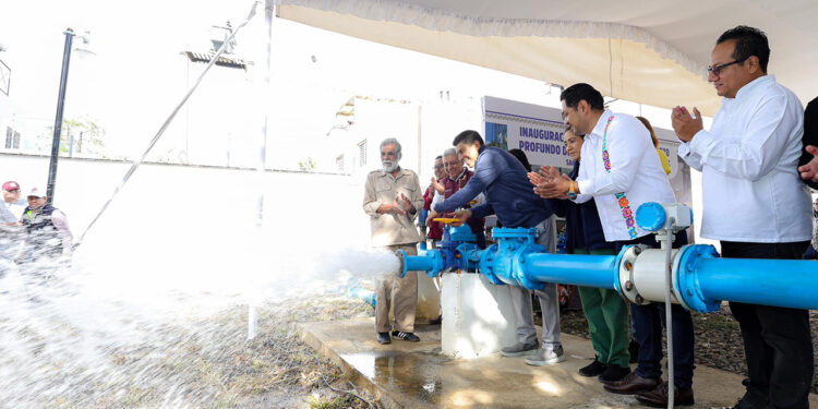 Aumenta Soapa 205 litros por segundo abasto de agua potable
