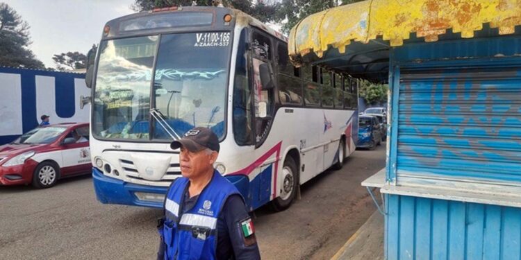 Foto: Gobierno de Oaxaca // Se quedan cortos los operativos de Semovi al transporte público.