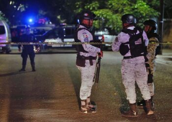 Foto: Jorge Luis Plata // El jueves 7 de noviembre, cerca de las 21:00 horas, al norte de la ciudad y en las inmediaciones de conocido restaurante, se suscitó una balacera con un saldo de seis personas muertas.