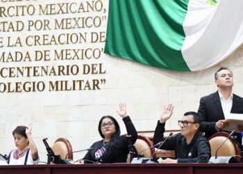 Foto: Congreso del estado // Sesión del Congreso en la cual se aprobó la reforma constitucional en materia de igualdad sustantiva.