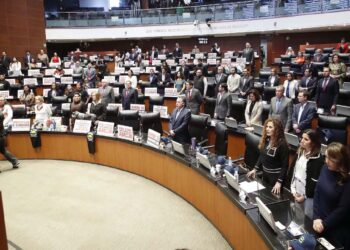 Foto: Senado de la República // Sesión en el Senado de la República.