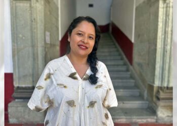 Foto: Adrián Gaytán // Zaira Hipólito López, consejera del IEEPCO, reconoce que la violencia política persiste en Oaxaca.