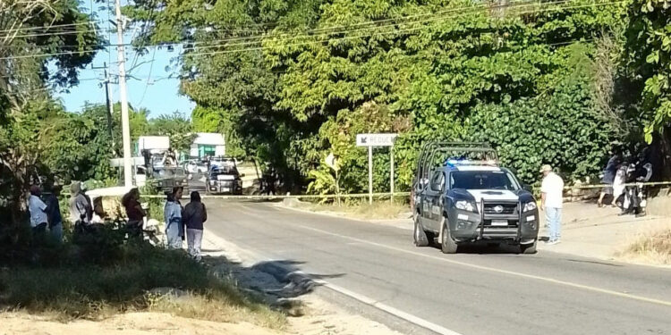 ¡Sangrienta mañana en Santiago Jamiltepec! ¡Lo balean a muerte!