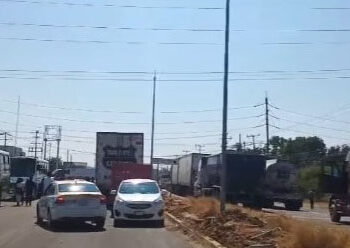 Bloqueo en la Carretera Transístmica 185 cumple más de 24 horas