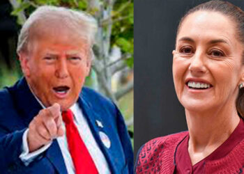 Trump amenaza a Sheinbaum con aumentar aranceles si no frena la migración  