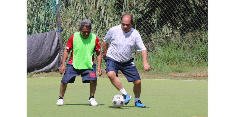 Convivencia futbolera por el Día de Muertos