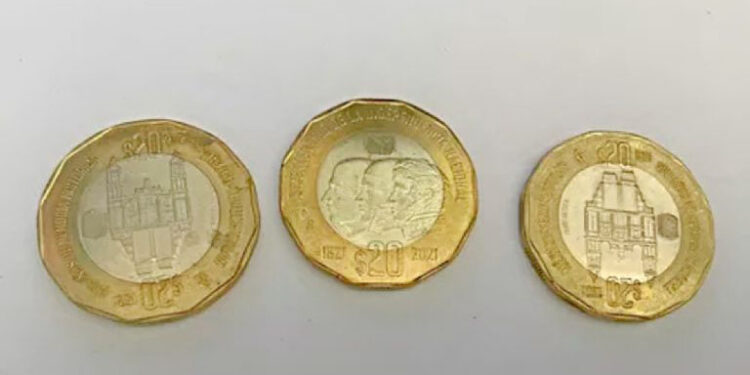 ¿Qué monedas conmemorativas de 20 pesos pueden valer hasta 5 millones de pesos?
