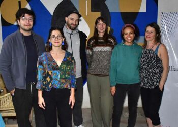 Fotos: Rubén Morales // Artistas franceses en su encuentro con artistas mexicanos y oaxaqueños.