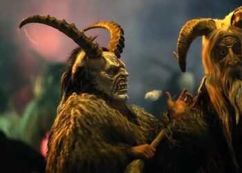 La figura de Krampus mezcla tradiciones paganas y mitologías antiguas aún vigentes en Europa.