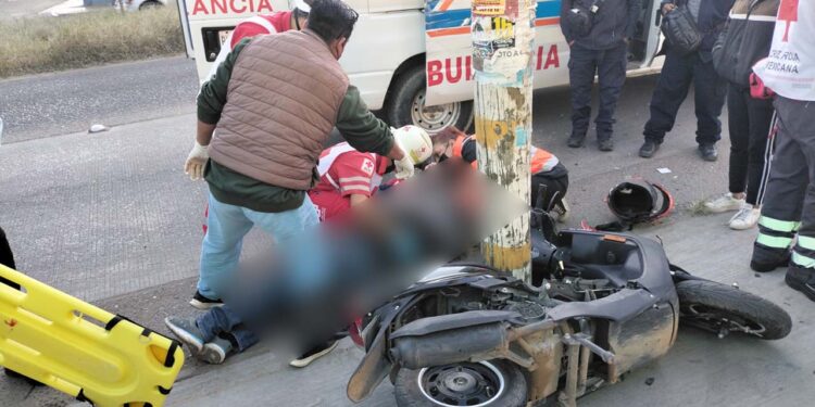 Una persona lesionada en el accidente fue identificada como Flavio N. N., de 47 años.