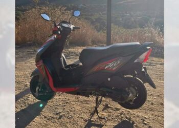 Buscan motoneta Honda robada en Huajuapan.