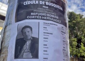 Foto: Comisión Estatal de Búsqueda de Personas Desparecidas para el Estado de Oaxaca // Demandan acciones urgentes para la localización del defensor de derechos humanos, Refugio Román Cortés Hernández.