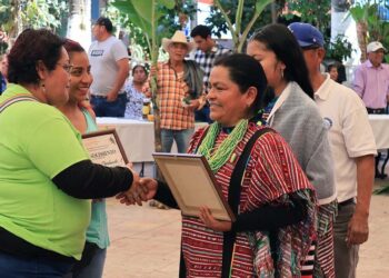 Agradecieron a los cocineros y cocineras que compartieron los sabores representativos de sus comunidades.