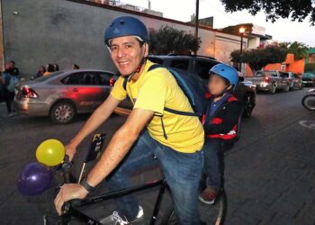 Fotos: Leobardo García Reyes // Algunos de los participantes llevaron a sus hijos.